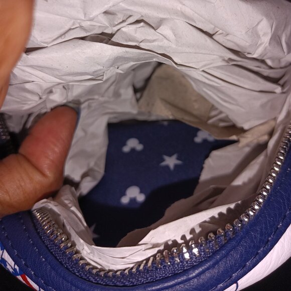Loungefly Disney Parks 2022 Mickey Stars & Stripes Backpack NWT